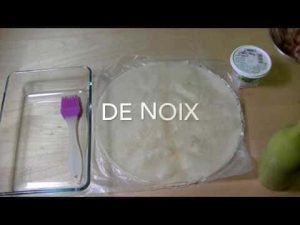 Recette : brick au chèvre et aux noix